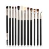 12 Eye Makeup Brushes Set Complete Eye Shadow Brushes Beauty Tools Eyeliner Nose Shadow Eyebrow view 1