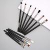 12 Eye Makeup Brushes Set Complete Eye Shadow Brushes Beauty Tools Eyeliner Nose Shadow Eyebrow view 3