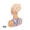 yanzhuen001 Bun Wig, Messy Bun Hair Piece for Women Elastic Drawstring Loose Wave Curly Hair Buns,Messy Bun Wig(White) view 2