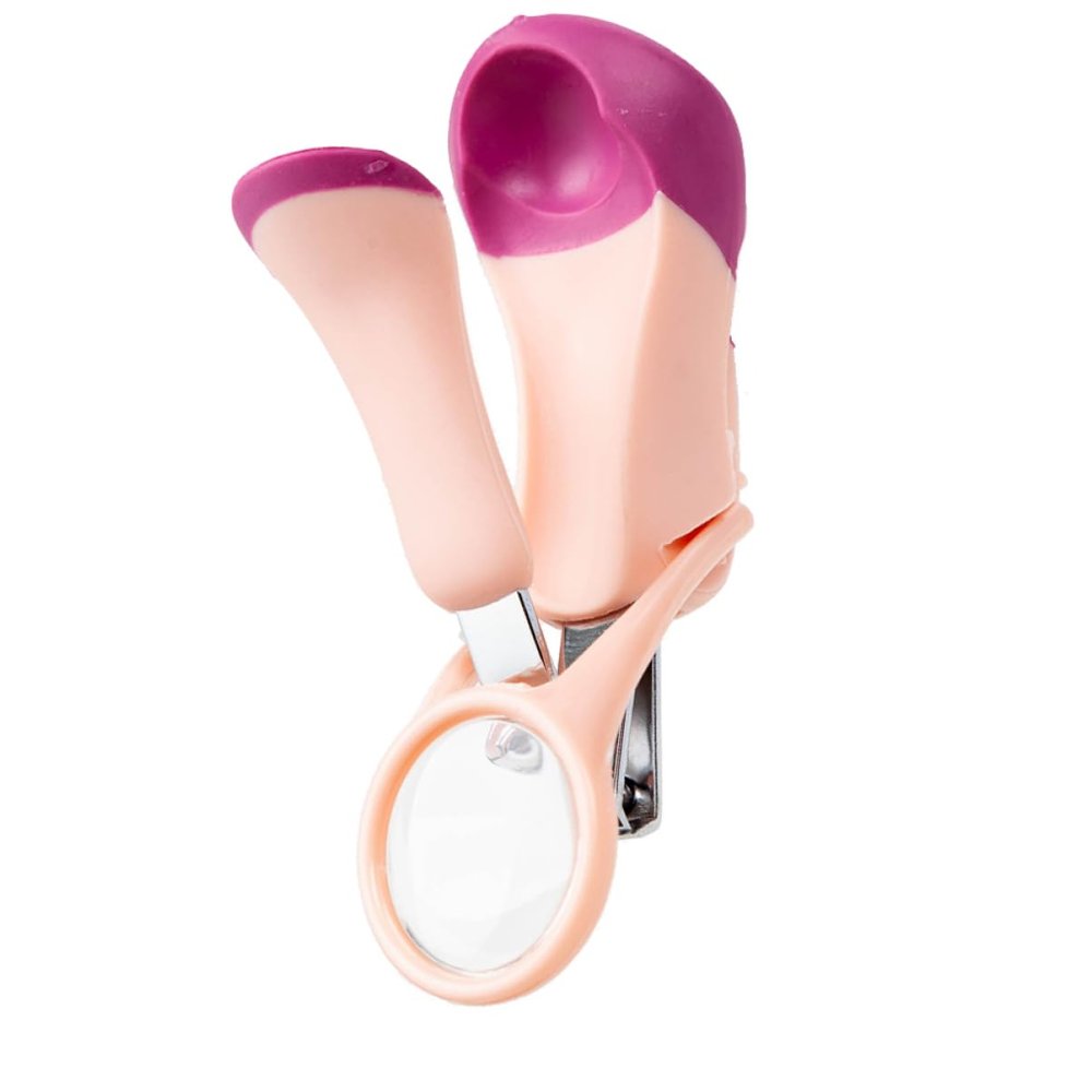 KESYOO Infant Nail Clipper Magnifier for Safe Baby Toenail and Fingernail Care Non-Slip Grip Material for Newborns and Toddlers