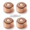 Gen 3 Replacement Heads for Finishing Touch Flawless Facial Hair Removal for Women, Also fits Profeir innobeaut gurelax EVIEY KRADAA VISOFO bikurpia Hair Remover Razor Generation 3 (Set of 4) view 1