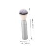 BELLIFFY Men Portable Shaving Brush Compact Beard Brush for Travel Face Cleansing Tool Lightweight Design for Home and Salon Use view 2