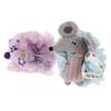 Baluue 2pcs Cartoon Animal Bath Ball Loofah Soft Body Scrubber for Shower Women Bathroom Accessory view 1