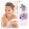 Baluue 2pcs Cartoon Animal Bath Ball Loofah Soft Body Scrubber for Shower Women Bathroom Accessory view 3