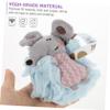 Baluue 2pcs Cartoon Animal Bath Ball Loofah Soft Body Scrubber for Shower Women Bathroom Accessory view 4