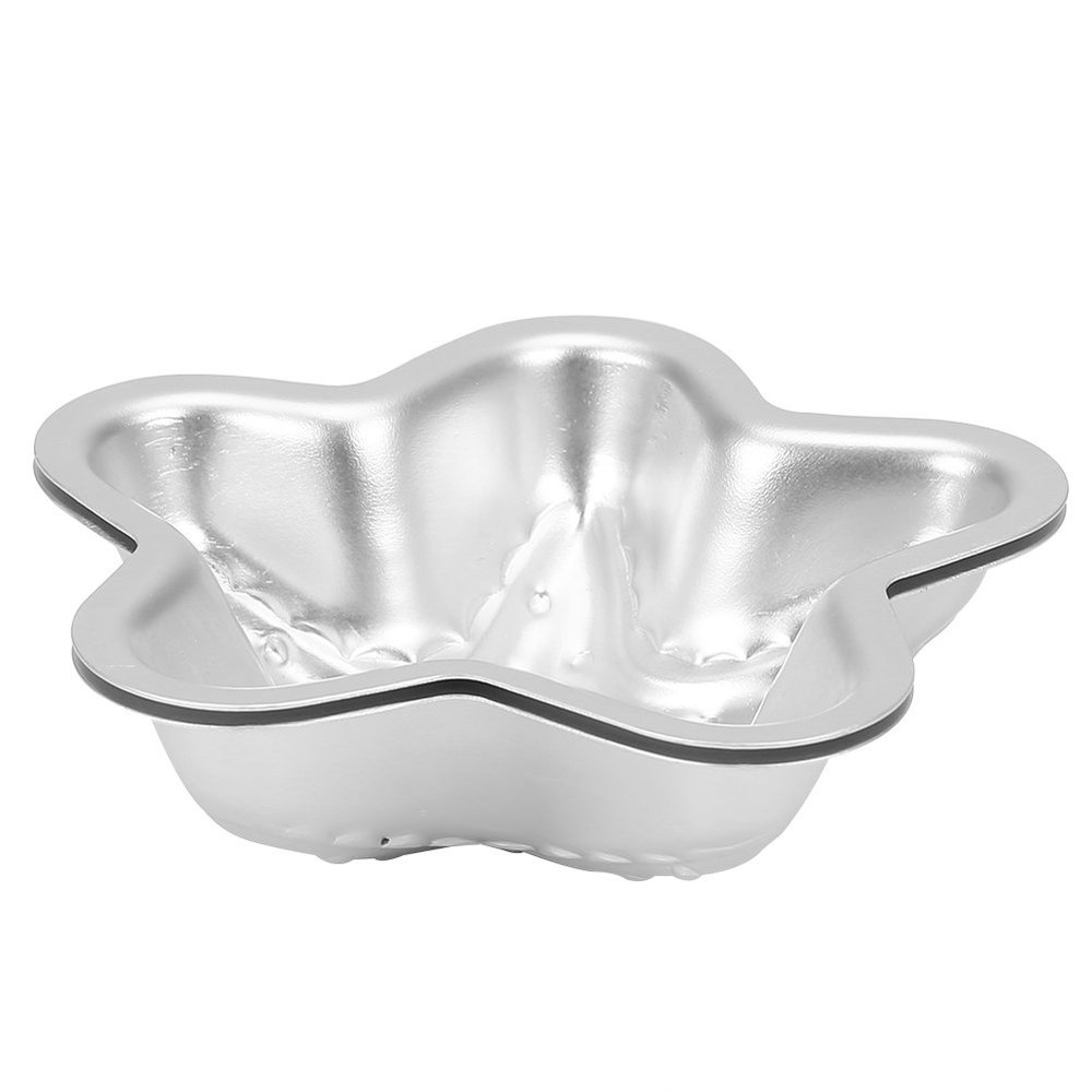 2Pcs Handmade Aluminium Alloy Bath Bomb Fizzy Crafting DIY Cake Mould Tools, Made of Aluminium Alloy, Shiny Appearance Forms a Layer of Protective Oxidation Film, and