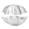 2Pcs Handmade Aluminium Alloy Bath Bomb Fizzy Crafting DIY Cake Mould Tools, Made of Aluminium Alloy, Shiny Appearance Forms a Layer of Protective Oxidation Film, and view 4