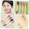 DEARMAMY 3pcs Dual End Silicone Facial Mask Applicators Scrubber for and Precise Mask Application Ergonomic Design view 2