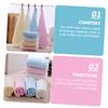 Abaodam 5pcs Newborn Cotton Facial Towels and Absorbent Boy Girl Face Cloths for Boy Girl Reusable and Safe for Shower view 3