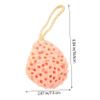 UTHCLO 3pcs Exfoliating Facial Sponges for Daily Cleansing Portable Face Scrubbers and for Deep Skin Care and Makeup Removal view 2
