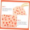 UTHCLO 3pcs Exfoliating Facial Sponges for Daily Cleansing Portable Face Scrubbers and for Deep Skin Care and Makeup Removal view 3