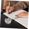 CALLARON Nail Liquid Container Manicure Cup Set 2pcs Crystal Cups Stand Mini Manicure Kit for Women view 4