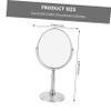 LIFKOME 1pc Double Sided Vanity Mirror Full Dresser Makeup Mirror for Girls Hd Surface Easy to Clean for Bedroom Bathroom Random Style view 2