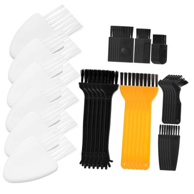 Baluue 48pcs Cleaning Dust Removing Brushes for Electronics and Hair Clippers Versatile Keyboard and Barber Brush Accessories for Daily Use Salons and Homes