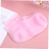 Gatuida 2pairs Silicone Moisturizing Socks for Women Flexible Spa Foot Liners with Non-Slip Design XL for Dry Cracked Feet Reusable and Washable Care view 4