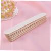 Gatuida Hair Removal Wax Sticks Set 10pcs Wooden Applicator Sticks Wax Spatula Perfect for Salons and Home Use view 4