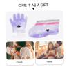 VICASKY 2pairs Hand Foot Wax Kit Spa Paraffin Wax Therapy Gloves Non-woven Covers Fit for Beauty Salons Home Use view 4