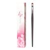D023 Hand Crafted Professional Makeup Brushes Soft Weasel Hair Small Eye Shadow Eyeliner Brush Ebony Wood Handle Make Up Brush view 1