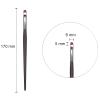 D023 Hand Crafted Professional Makeup Brushes Soft Weasel Hair Small Eye Shadow Eyeliner Brush Ebony Wood Handle Make Up Brush view 2
