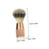 Baluue Soft Bristle Beard Brush for Men Portable Grooming Tool for to Use Beard Care Brush Compact Design for Home and Outdoor Use view 2