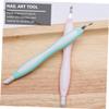 Ipetboom 3pcs Stainless Steel Nail Cleaners Cuticle Fork Dead Skin Remover for Fingernail File Fork Skin Treatment view 3