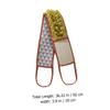 Baluue 2pcs Bath Towel Back Scrub Towel Double-sided Exfoliating for Decorative Use view 2