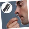 GALPADA 1set Portable Nose Hair Clipper and Grooming Tool with Travel Case Design for Safe Trimming of Nose Ear Beard and Eyebrows view 4