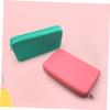 Ipetboom Portable Makeup Bag Travel Toiletry Bag Silicone Makeup Brush Storage Zipper Closing Small view 4