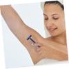 Healeved 24pcs Manual Razor for Women Disposable Shavers Gentle Hair Removal for Body and Face view 2