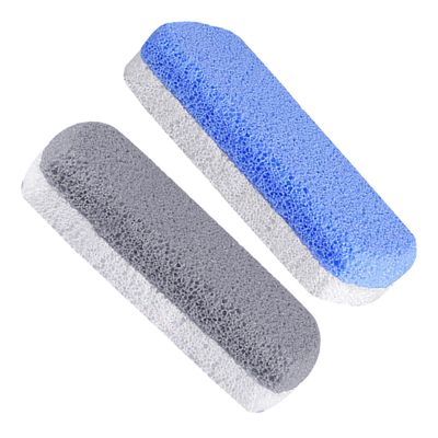 PACKOVE 2pcs Pumice Stone for Feet Care Double-Sided Foot Scrubber for Effortless Removal for Smooth Skin for Home Travel Use