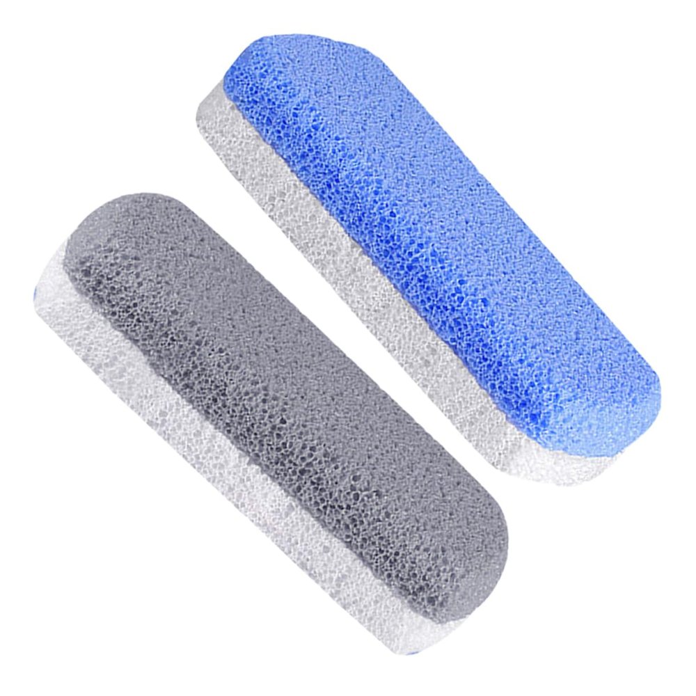 PACKOVE 2pcs Pumice Stone for Feet Care Double-Sided Foot Scrubber for Effortless Removal for Smooth Skin for Home Travel Use