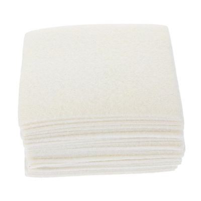 DEARMAMY 20-piece Insulation Cotton Mat Set Hair Straightening Perm Heat Pad Wool Straightener Mat for Women Flat Perm
