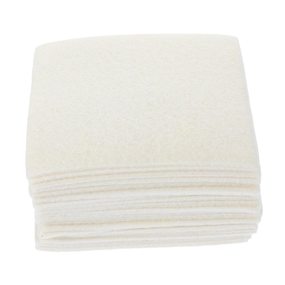 DEARMAMY 20-piece Insulation Cotton Mat Set Hair Straightening Perm Heat Pad Wool Straightener Mat for Women Flat Perm