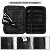 Relavel Extra Large Makeup Case with Folding Hand Truck, Large Makeup Organizer Bag with Adjustable Dividers, Lightweight Dolly Cart with 2 Big Wheels, Makeup Artist Kit view 3