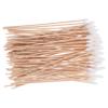 JECOMPRIS 100pcs Long Wooden Cotton Swabs Single-Tipped Disposable Swabs for Travel Makeup and Cleaning view 1