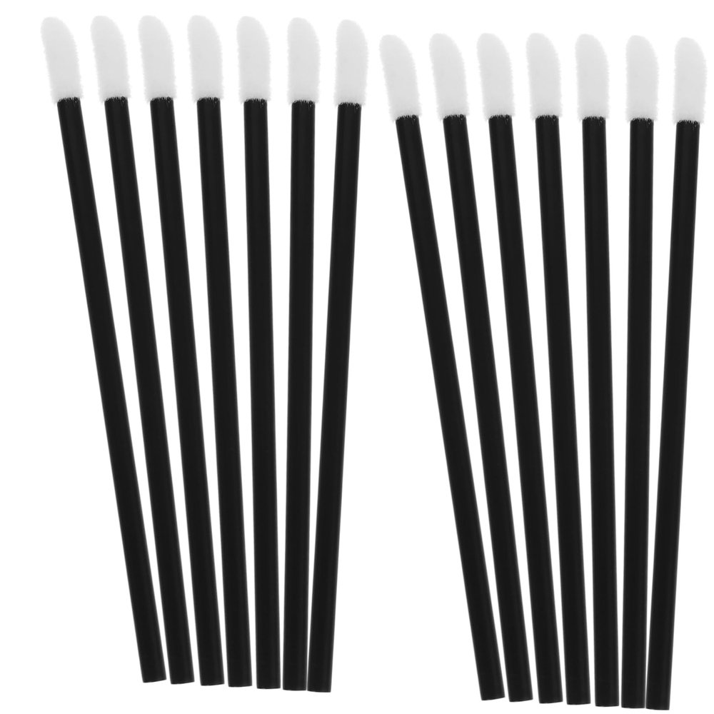VICASKY 200pcs Lipstick Applicator Lip Brush Disposable Makeup Brush Mini Lip for Daily Use Travel