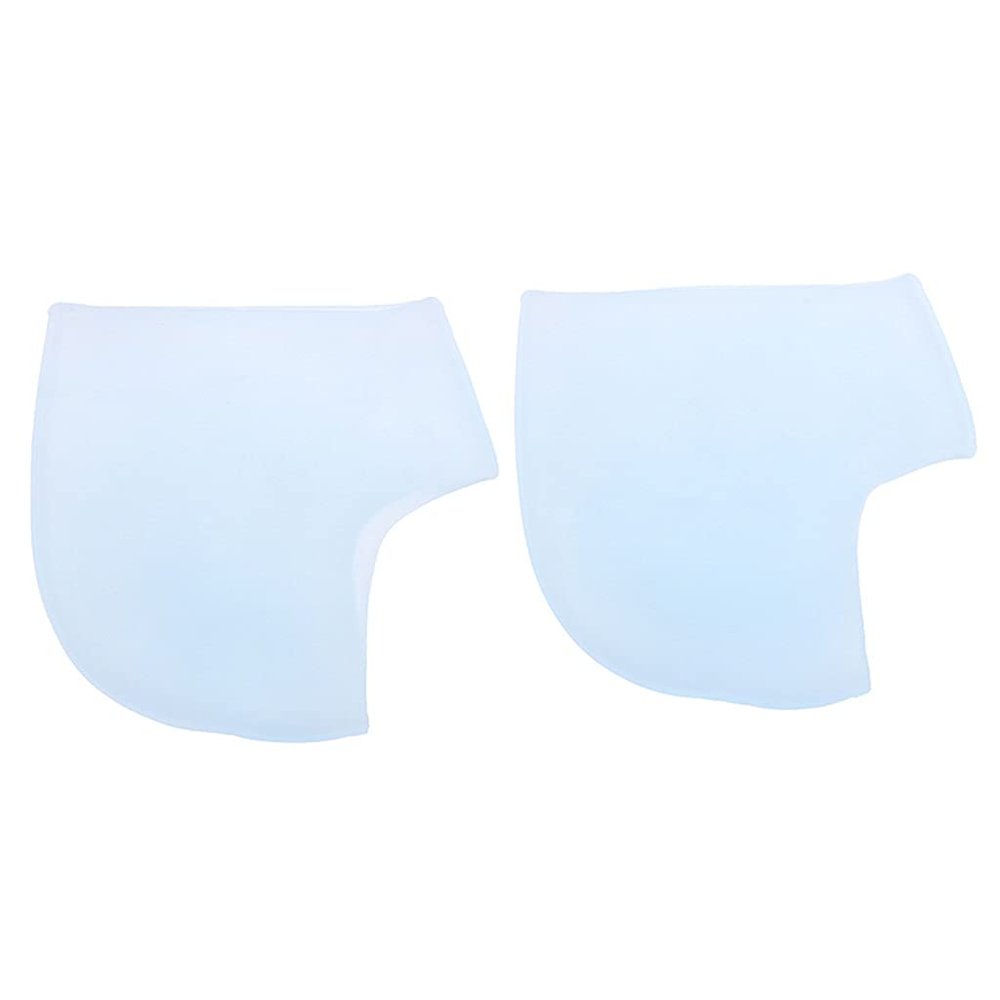 TEOYETTSF 2 Pair Gel Silicone Heel Protectors Socks Pedicure Moisturizing Feet Pain Relief Heels Foot Care(D)