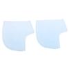 TEOYETTSF 2 Pair Gel Silicone Heel Protectors Socks Pedicure Moisturizing Feet Pain Relief Heels Foot Care(D) view 1