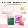 Natural Nail Growth & Oil Kit: Rose & Pomegranate Nail Care Set - Deep Repair for Damaged Nails - Rich Winter Scent - Cruelty-Free Vegan Formula view 4