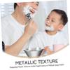 Baluue Men's Shaving Bowl Stainless Steel Beard Care Cup Reusable Shaving Mug Lid view 2