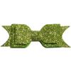 10Pcs 9.5cm Three Layers Glitter Gold Powder Hair Bows for Hair Clips Handmade Shiny Hairbows for Hair Accessories (10Pcs Silver, With No Clip) view 2
