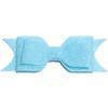 10Pcs 9.5cm Three Layers Glitter Gold Powder Hair Bows for Hair Clips Handmade Shiny Hairbows for Hair Accessories (10Pcs Silver, With No Clip) view 4