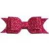 10Pcs 9.5cm Three Layers Glitter Gold Powder Hair Bows for Hair Clips Handmade Shiny Hairbows for Hair Accessories (10Pcs Hot Pink, With No Clip) view 1