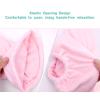 Paraffin Wax Bath Terry Cloth Gloves & Foot Liners, Paraffin Wax Machine Heated SPA Mittens Foot Liners, Thick Heat Hand Feet Treatment Insulated Mitt Spa Feet Cover Great for Men Women (Pink) view 3