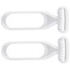 DECOMELODY 2pcs Women's Body Hair Trimmer Set Waterproof Armpit and Leg Shaver Stainless Steel Blades Portable Hair Remover Tool for Beauty Care view 1