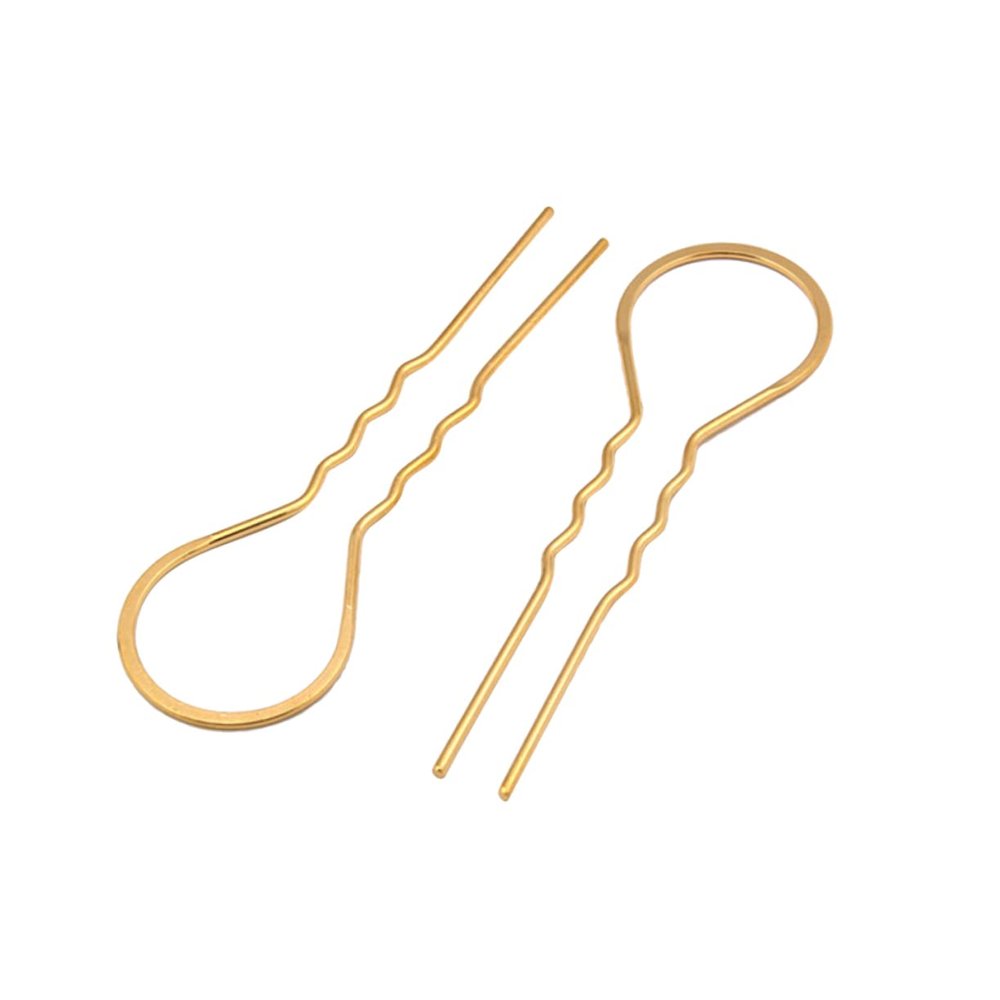 10Pcs U Shaped Hair Pins Metal Vintage Hair Sticks for Women and Girls