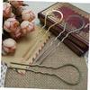 10Pcs U Shaped Hair Pins Metal Vintage Hair Sticks for Women and Girls view 2