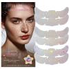 Glitter Freckles, Holographic Face and Body Glitter Tattoo Sparkle for Women Gold Glow Cosmetic Star Makeup Accessories for Festival Rave (Holographic) view 1