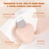 FAFUBOTIF 1 Pcs Blackhead Remover Tools, Silicone Face Scraper for Deep Cleansing, Nose Blackhead Remover for Women Men - Heart-Shaped - Beige view 4