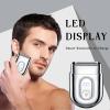 Electric Razor for Men, Electric Foil Shavers for Women,Mini Foil Shaver with Double Floating Blades, IPX7 Waterproof Wet/Dry Shaver, 90 Min Runtime, LED Display, Travel Lock, Gifts for Men&Women view 2